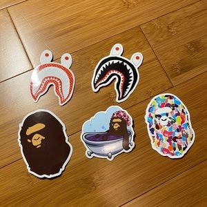 Bape style stickers